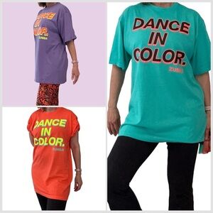 Zumba Wear “Dance In Color” Graphic T-Shirt-